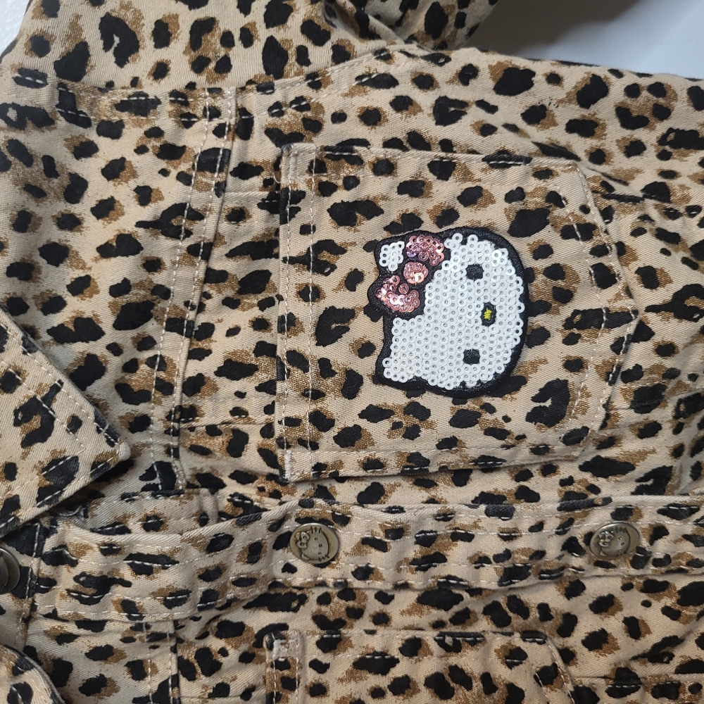 Hello Kitty Leopard Print Jacket - Picture 8 of 9
